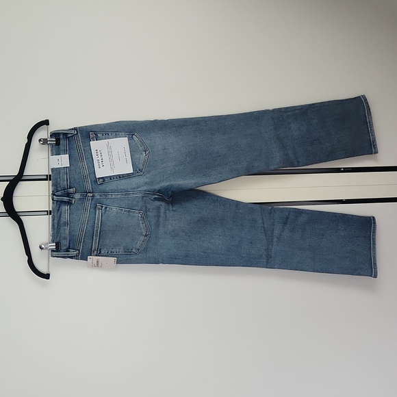 Good American Good Legs Straight Jeans in blue size 6 new with tag - Picture 13 of 17